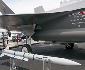 MBDA SHOWCASES ADVANCED MISSILES FOR THE F-35 AT FARNBOROUGH 2016