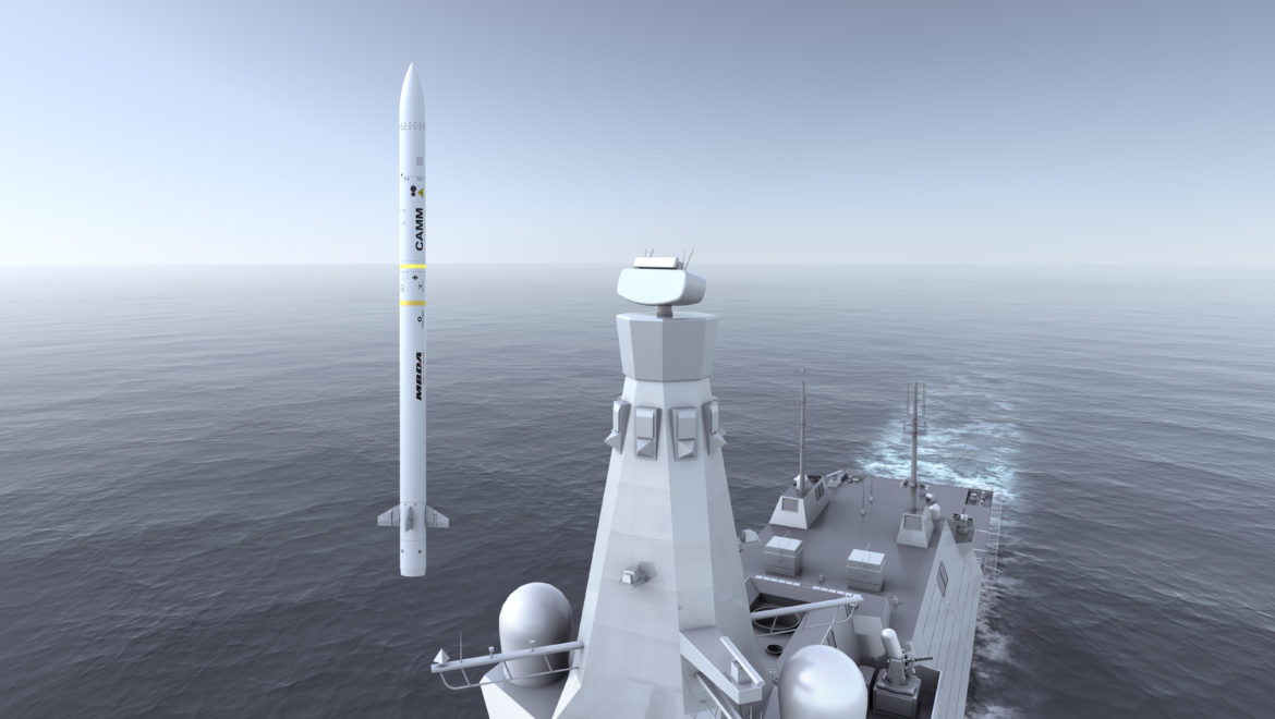 Sea Ceptor Selected for T26 Global Combat Ship